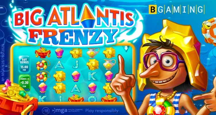 라이브카지노. 새로운 비디오 슬롯 Big Atlantis Frenzy를 위해 BGaming과 Vadim Galygin의 두 번째 협업